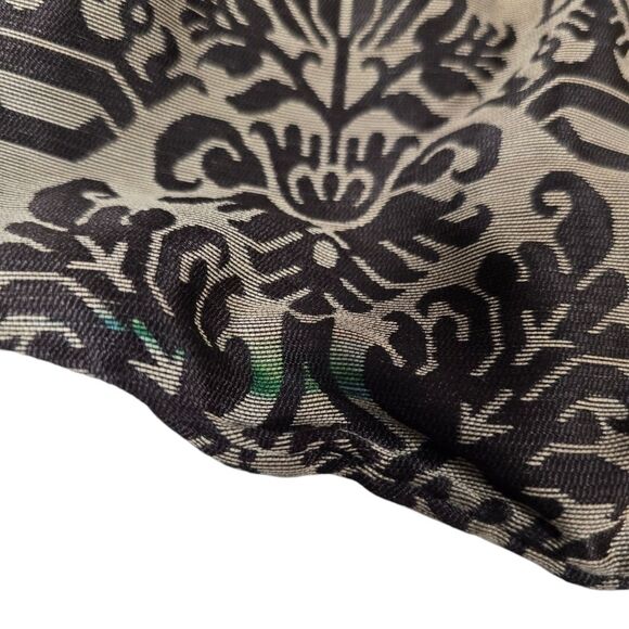 RARE- Vintage Y2K Guess Large Tapestry Cloth Alligator Print Handbag - Picture 8 of 12